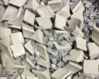 Keramik-Schleifkörper Tristarschrägschnitt