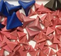 Tristar Kunststoff m    Kunststoff-Schleifkörper Paraboloid/Tristar